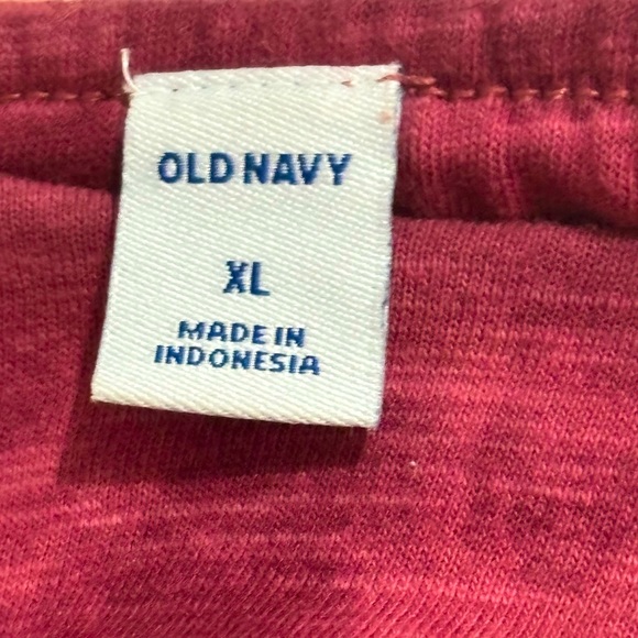 EUC Old Navy Red Tie Dye Dress - Picture 3 of 3